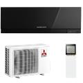 Climatiseur Mono-split Mitsubishi Mural MSZ-EF - Inverter Design Noir